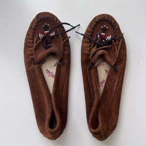 Minnetonka moccasins. Size 11.